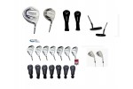 MEN'S RIGHT or LEFT HAND MAGNUM XS EDITION GOLF CLUB SET w460 DRIVER +3 WOOD, #3-9 HYBRID IRONS + PW & SW + PUTTER: OPTION TO INCLUDE STAND BAG